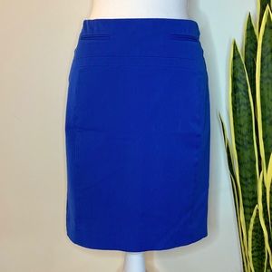 Express Blue Pencil Skirt-Size 0